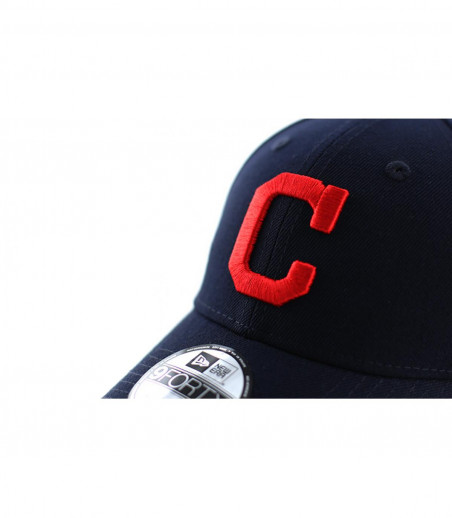 C red and blue curve cap